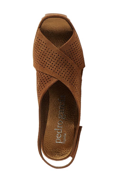 Pedro Garcia 'frigg' Wedge Sandal In Brown