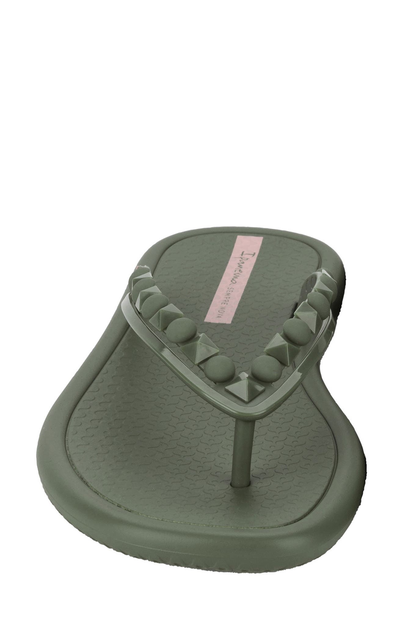 Meu Sol Flip Flop, Alternate, color, GREEN