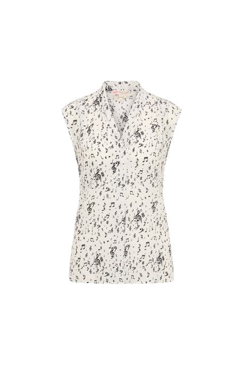 Printed Silk Top