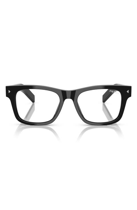 55mm Rectangular Blue Light Blocking Glasses