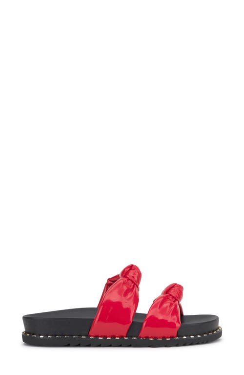 Jessica Simpson Caralyna Platform Slide Sandal In Poppy