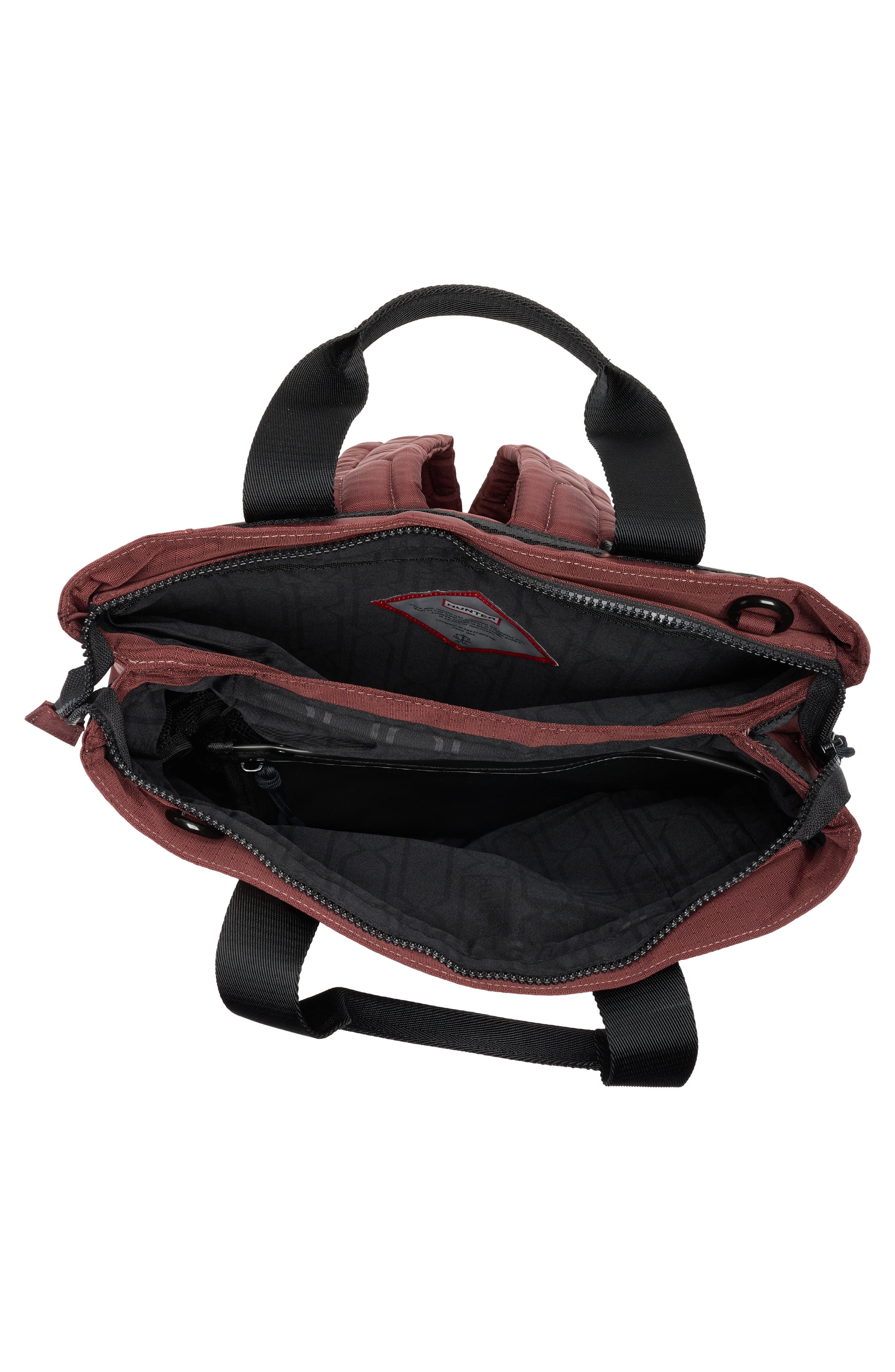 Hunter Hybrid Tote Backpack, Alternate, color, Bordo