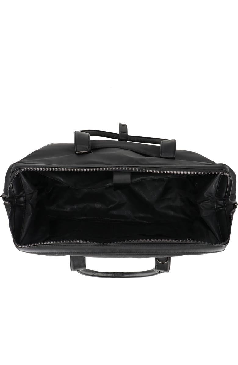 Roberto Cavalli Causal Drop Bottom Nylon Duffle Bag, Alternate, color,