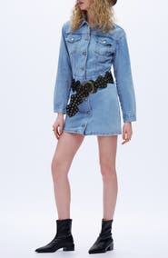 Bayeas Long Sleeve Denim Minidress