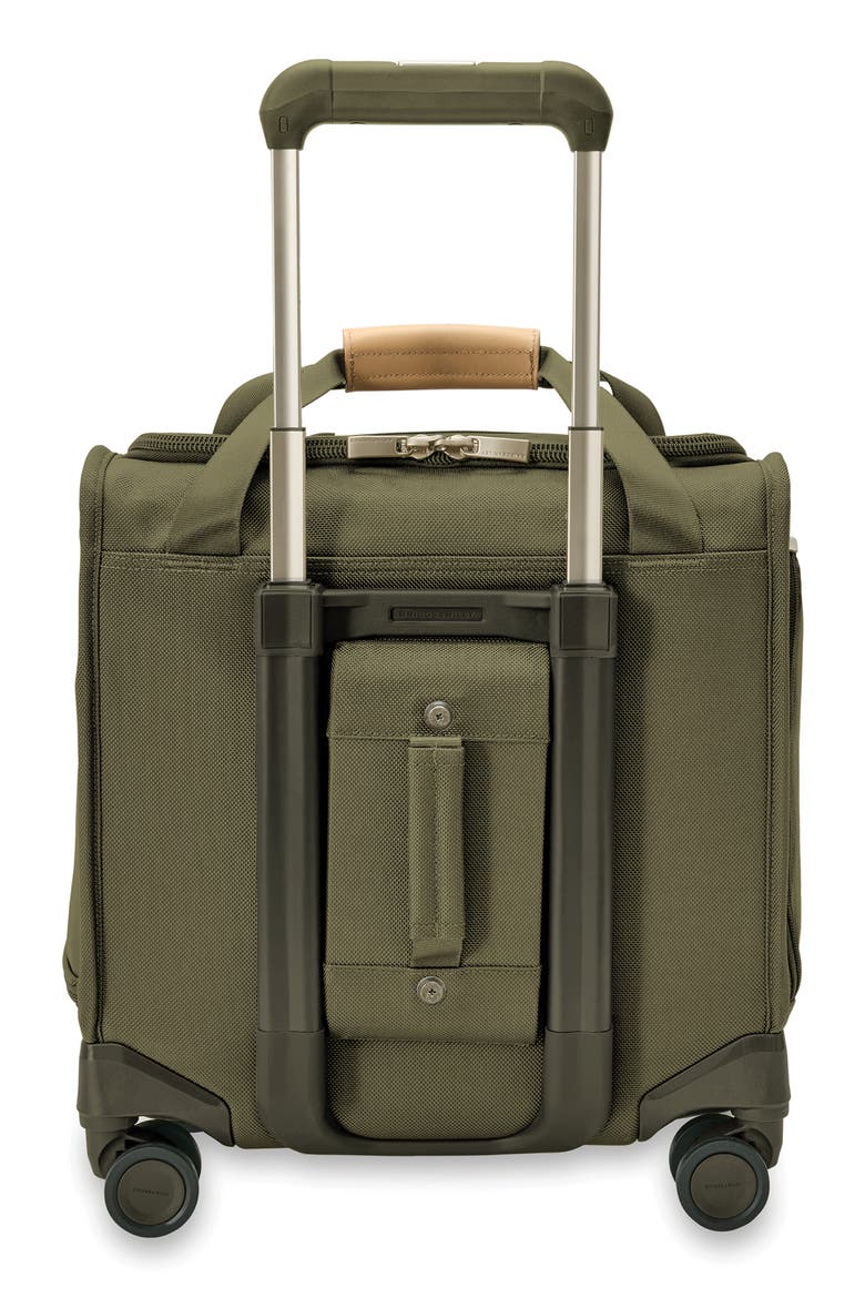 Baseline Cabin Spinner Carry-On Bag, Alternate, color, OLIVE