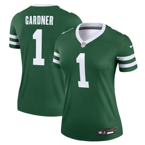 Women's Nike Ahmad Sauce Gardner Legacy Green New York Jets Legend Player Performance Top