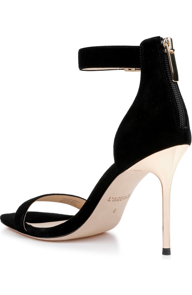 L'AGENCE Thea Ankle Strap Sandal, Alternate, color,