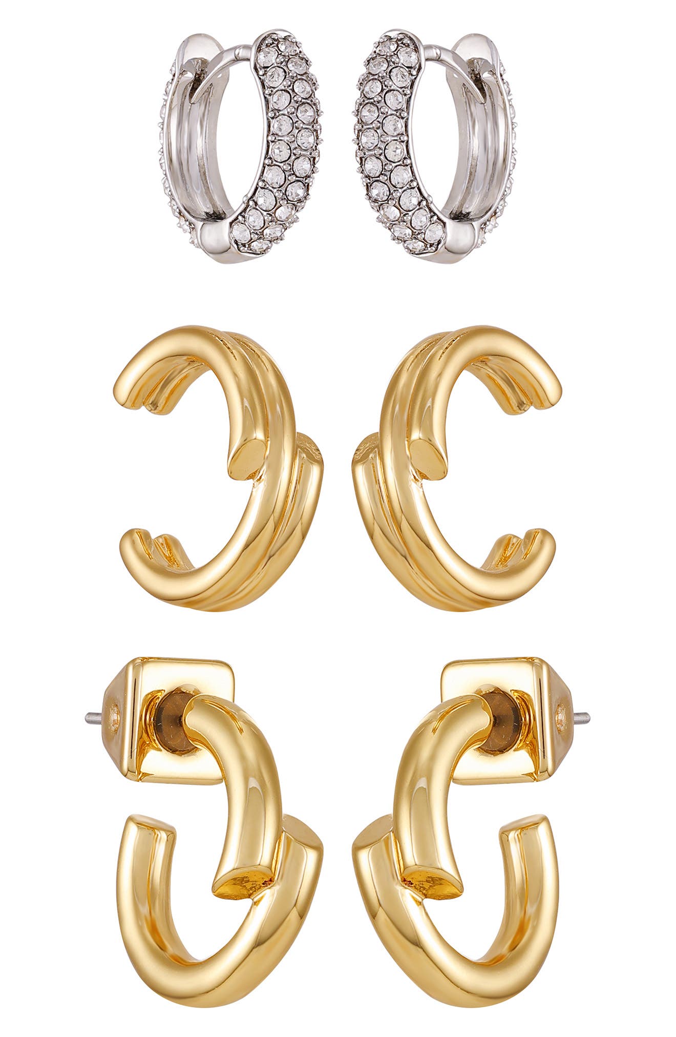 Vince Camuto Set of 3 Assorted Earrings