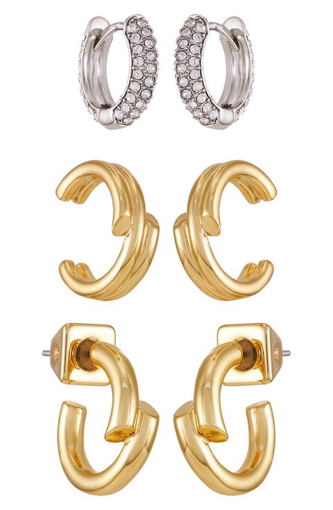 Set of 3 Assorted Earrings