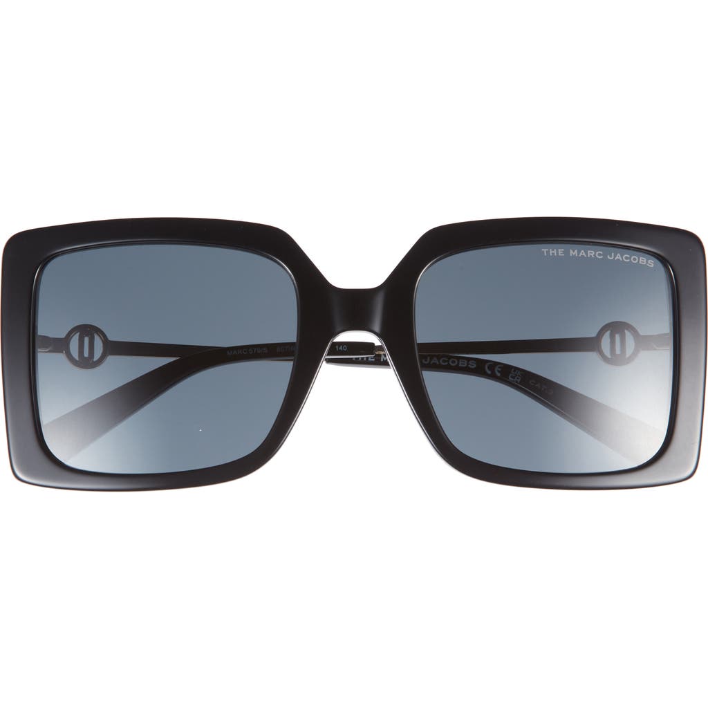 Marc Jacobs Marc 579 54mm Square Sunglasses In Black