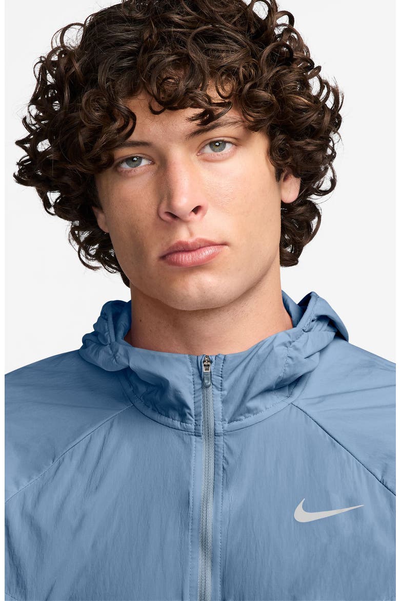 Stride Dri-FIT UV Hooded Running Jacket, Alternate, color, WORK BLUE/ LIGHT ARMORY BLUE