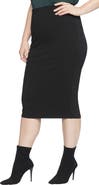 ELOQUII Knit Column Skirt