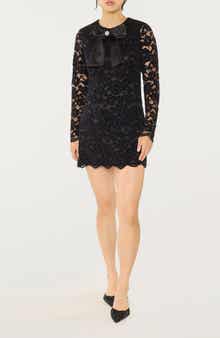 Tyler Long Sleeve Lace Minidress