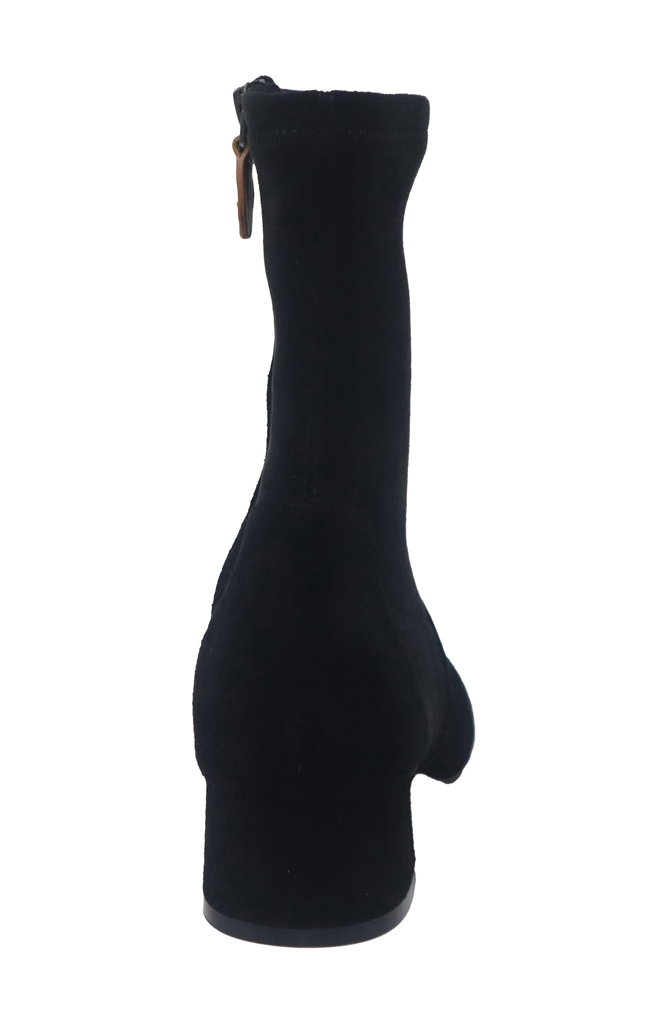 Gentle Souls Gallway Short Boot, Alternate, color, Black Suede