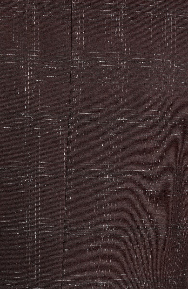 Ted Baker London Ddar Slim Fit Bouclé Check Sport Coat, Alternate, color, 