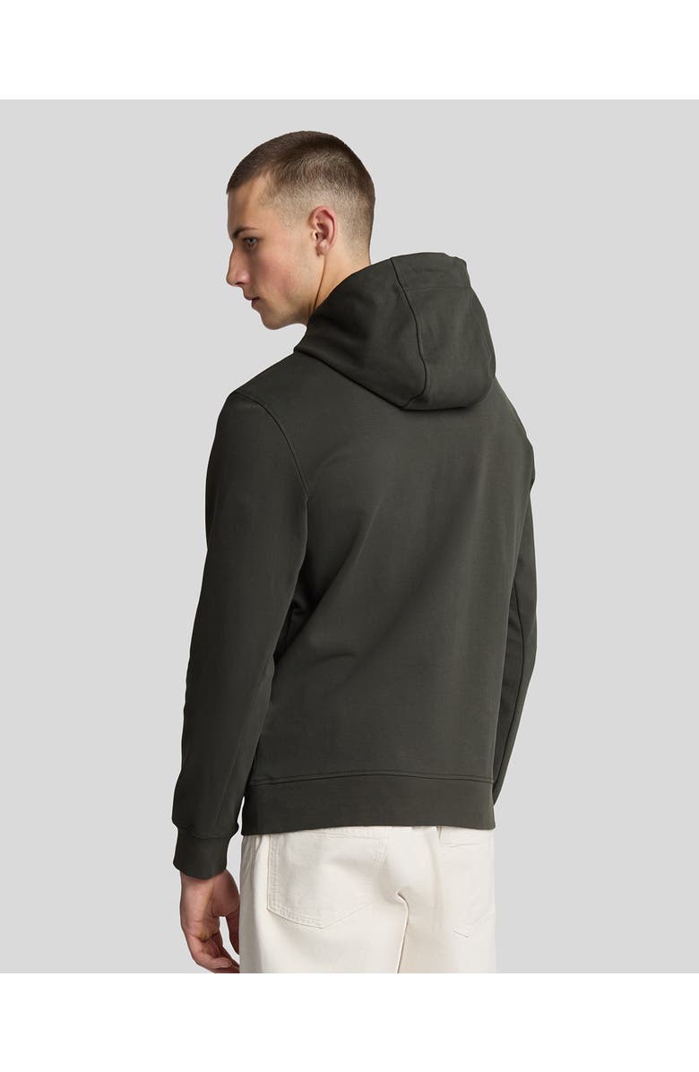 Lyle & Scott Softshell Hybrid Pullover Hoodie, Alternate, color, Gunmetal