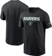 Nike Men's Nike Black Las Vegas Raiders Sideline Performance T-Shirt