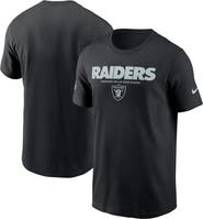 Nike Men's Nike Black Las Vegas Raiders Sideline Performance T-Shirt