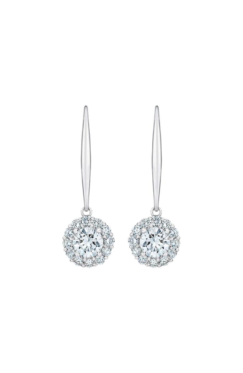 Bliss Diamond 1Ct Diamond Floral Shape Studs Lab Grown Earrings, Main, color, 