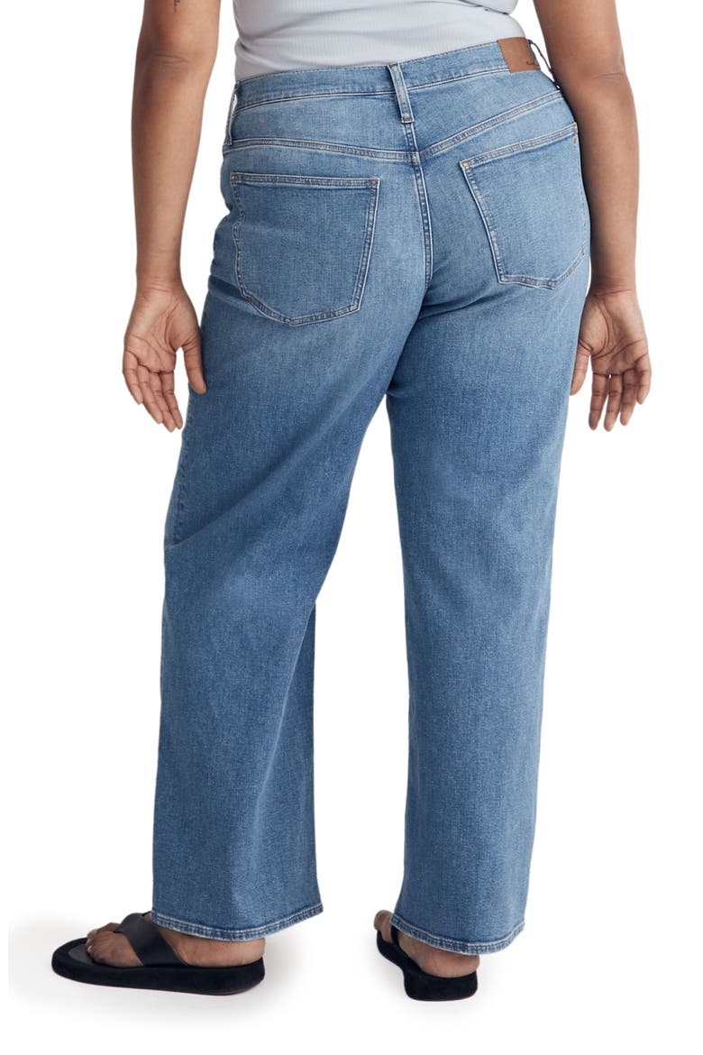 The Tall Perfect Vintage Wide Leg Crop Jeans, Alternate, color, OHLMAN WASH