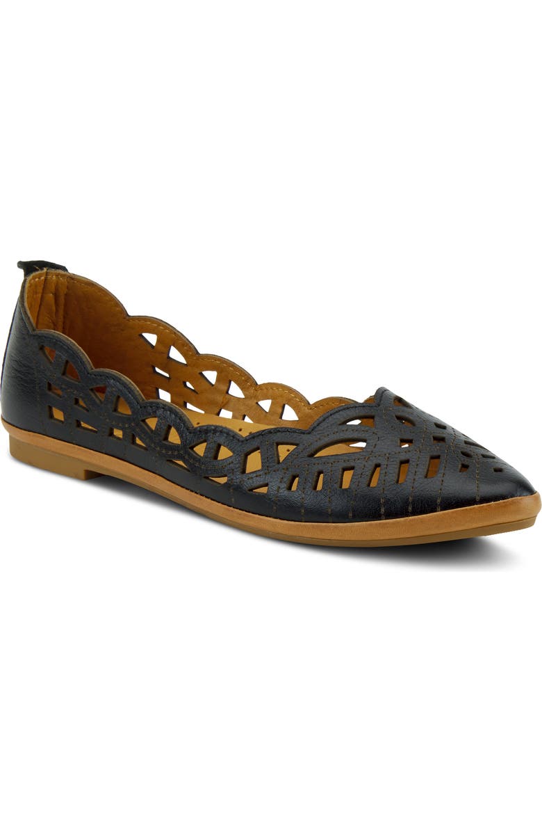 Spring Step Perlita Laser Cut Flat, Main, color,