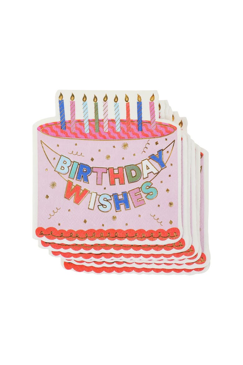 Birthday Wishes Tableware Party Kit, Alternate, color, Mutlicolor