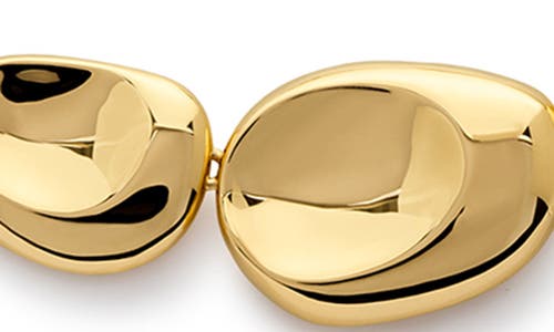Monica Vinader Gold Vermeil Aria Collar Necklace In Gold