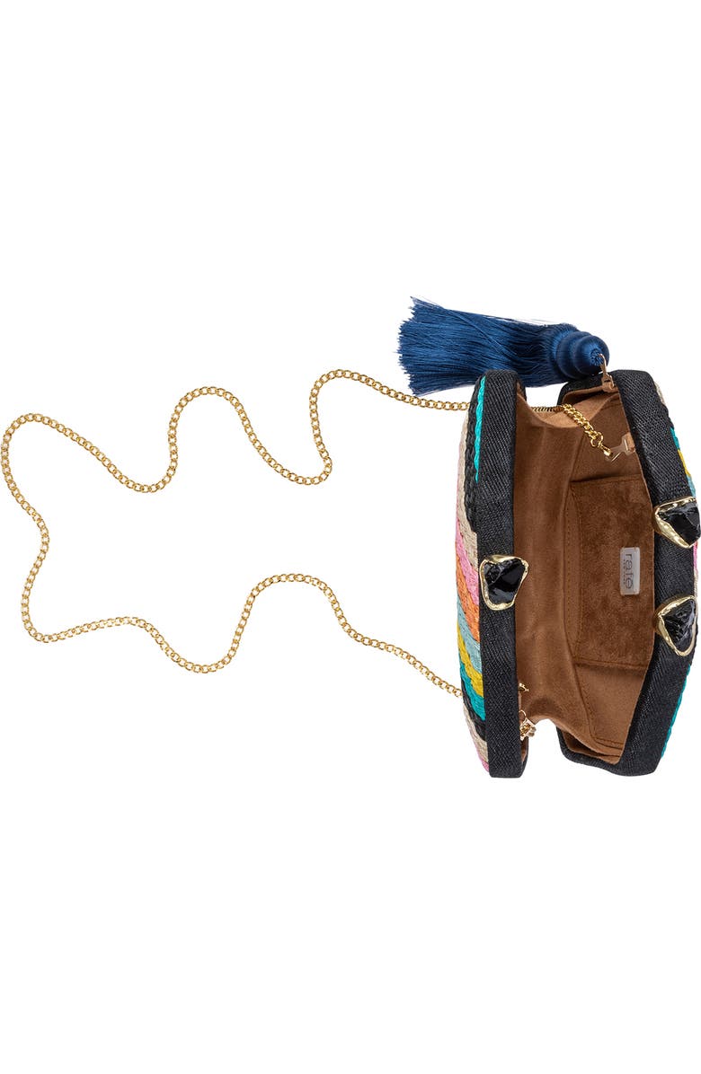 Rafe New York Sofia Octagon Clutch, Alternate, color, Multi