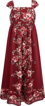 Zunie Kids' Chiffon Maxi Dress