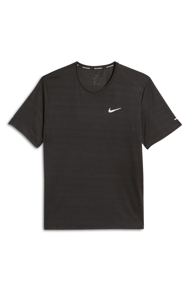 Nike Men's Dri-FIT Miler Reflective Running T-Shirt, Alternate, color, 