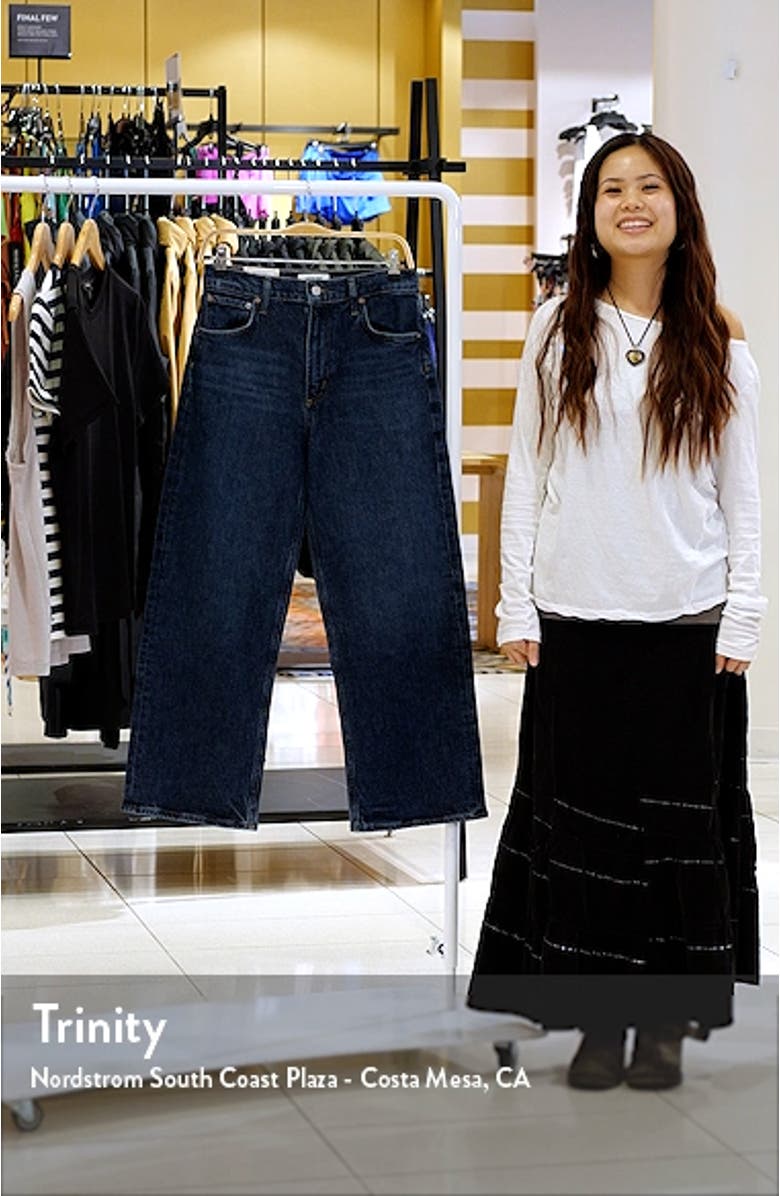 Ren High Waist Ankle Wide Leg Jeans, sales video thumbnail