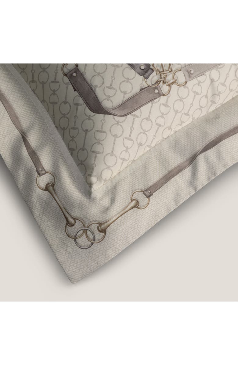 Togas Equilion Pillowcase, Alternate, color, Brown