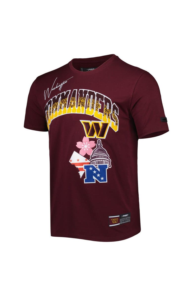 PRO STANDARD Men's Pro Standard Burgundy Washington Commanders Hometown Collection T-Shirt, Alternate, color, 