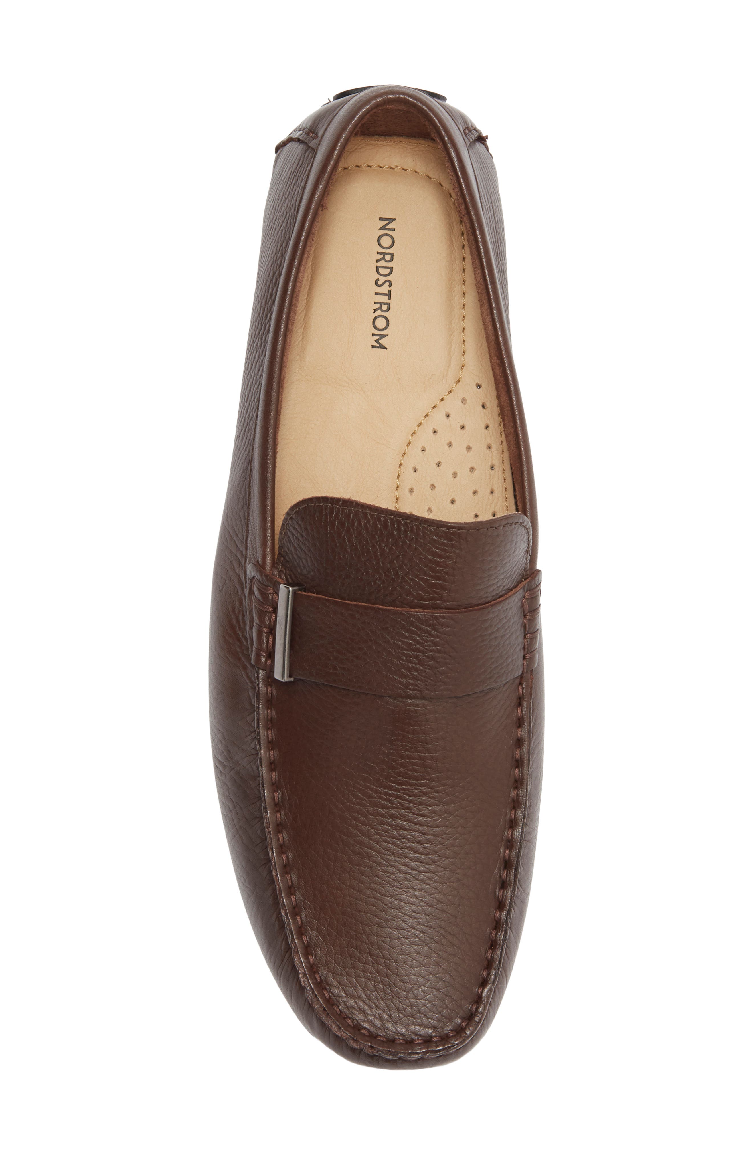 Matias Bit Driving Loafer, Alternate, color, BROWN DARK