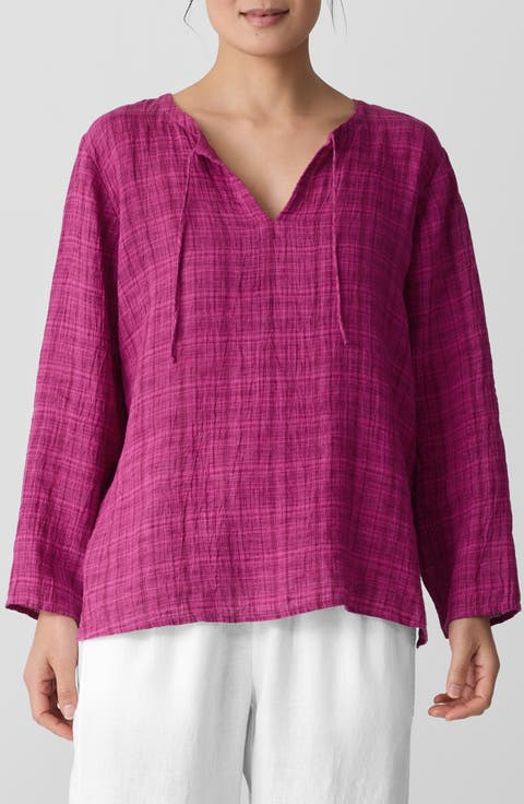 Woven Organic Linen Shirt