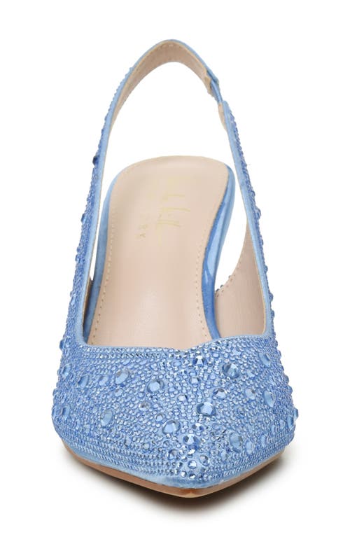 NICOLE MILLER NICOLE MILLER RHINESTONE SLINGBACK PUMP