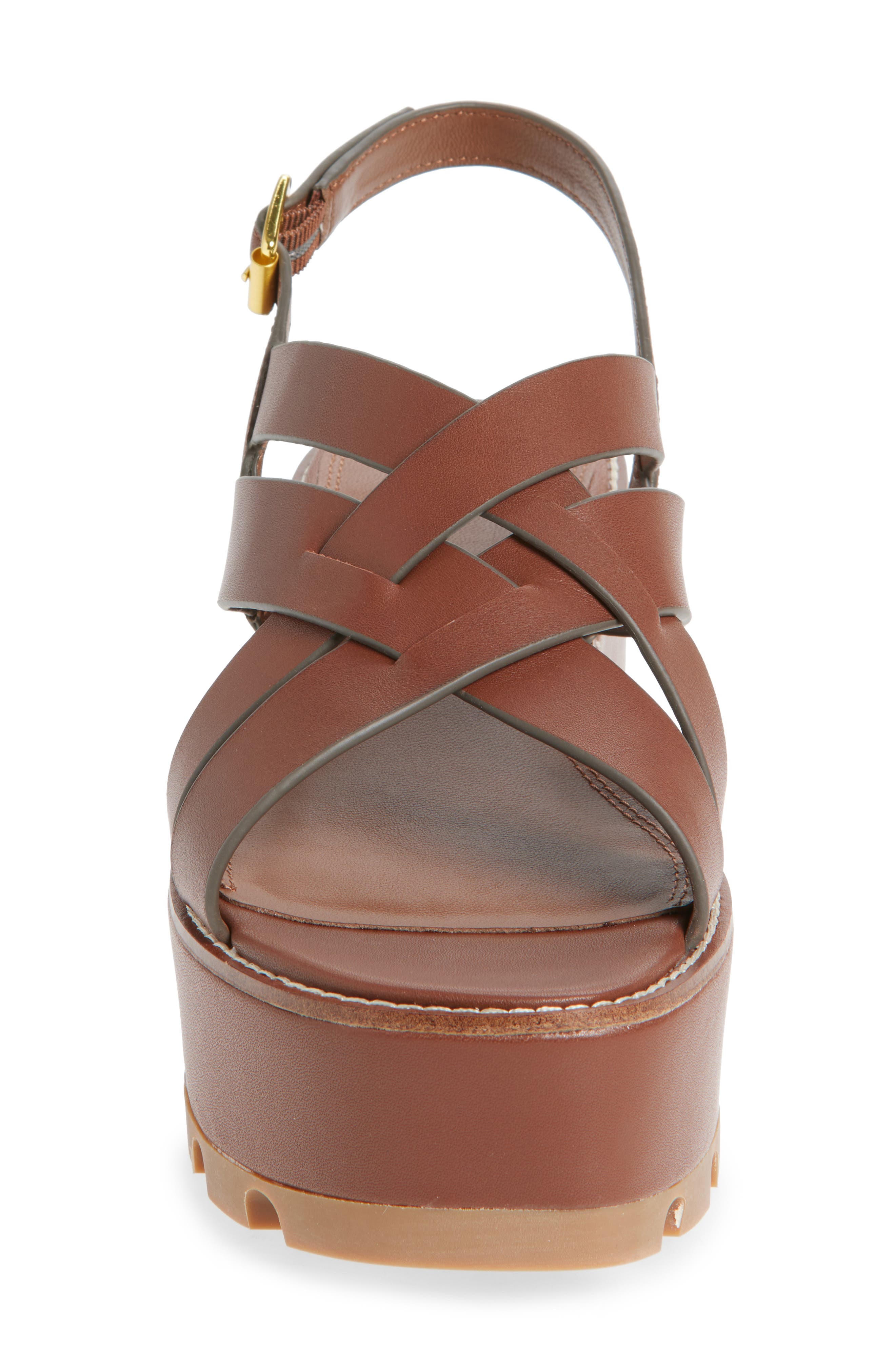 Reiss Naomi Slingback Platform Wedge Sandal, Alternate, color, 