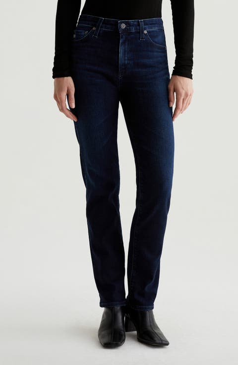 Mari Slim Straight Leg Jeans