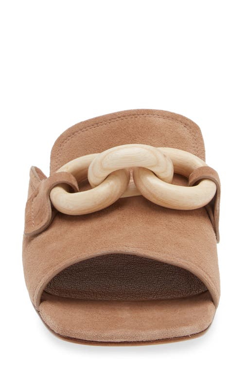 Pedro Garcia Enna Slide Sandal In Beige