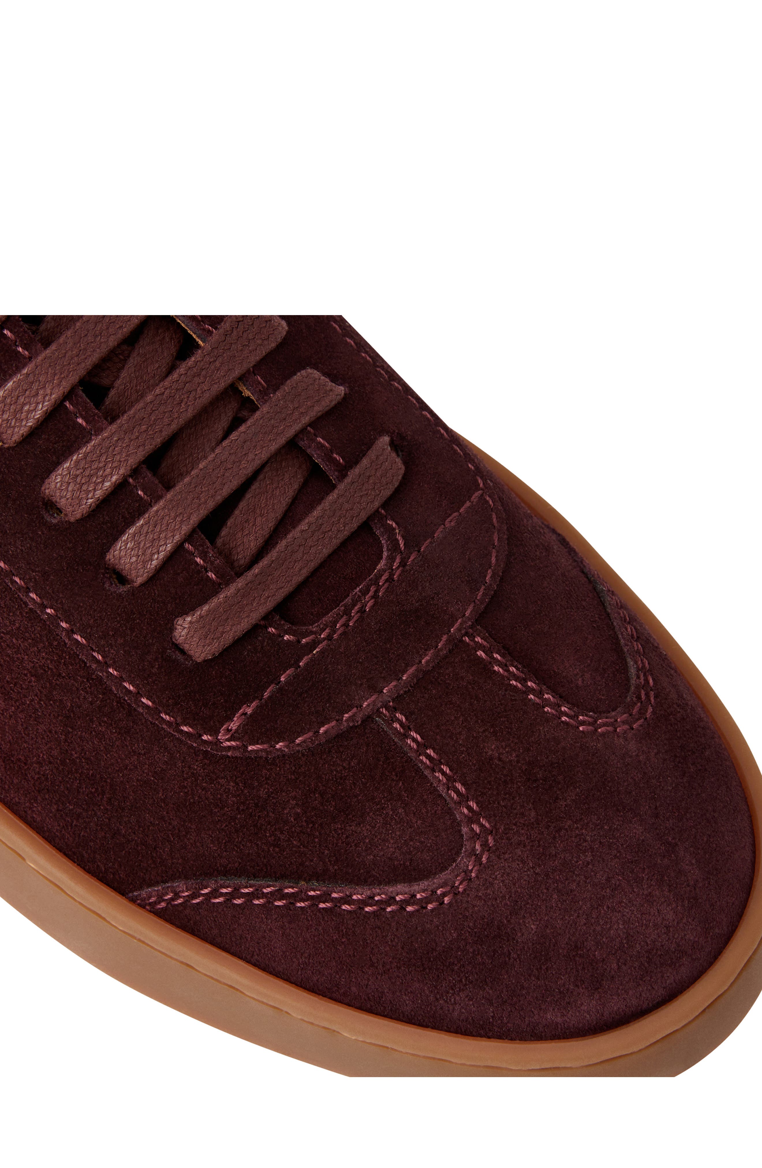 Bono Sneaker, Alternate, color, BORDEAUX SUEDE