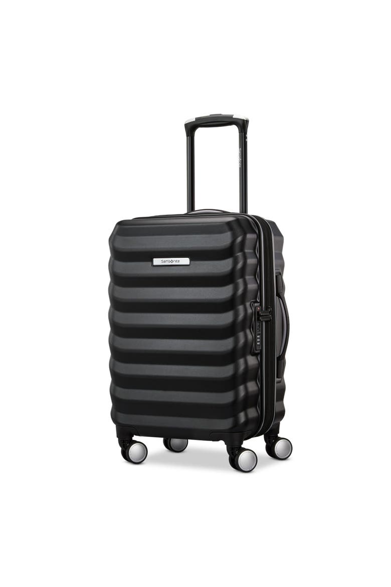Element Hardside Expandable 2 Piece (21"/28") Luggage Set, Alternate, color, Alpine Black