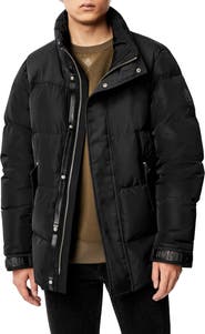 Mackage Riley Genuine Shearling Lined Down Jacket