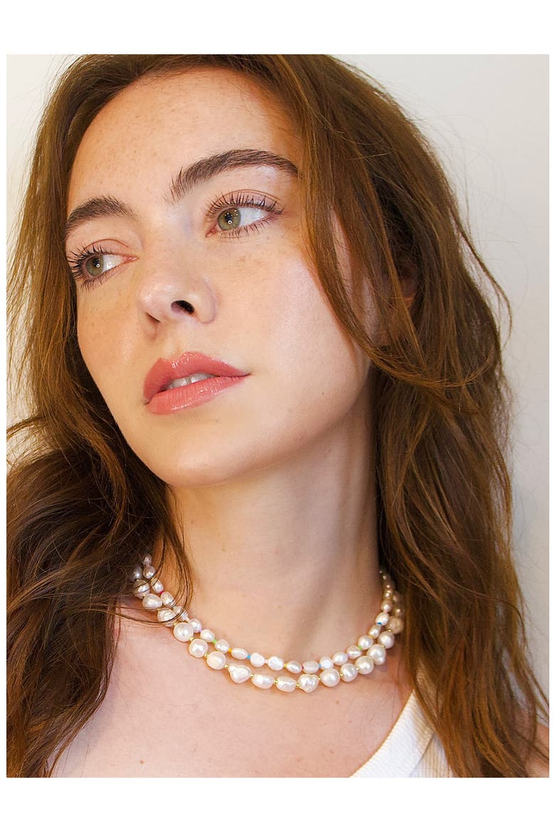 Ren Freshwater Pearl Necklace, Alternate, color, MULTI