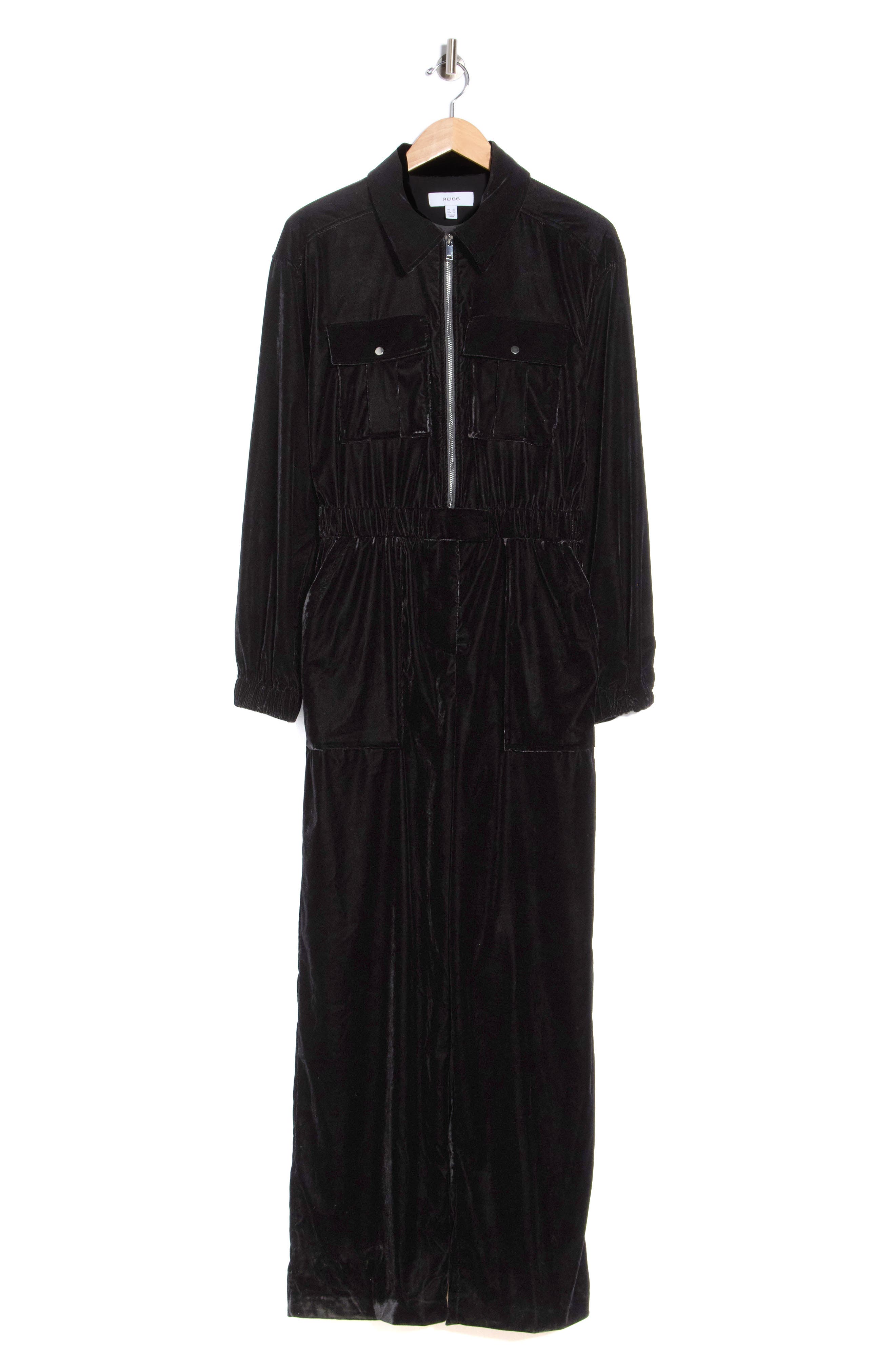 Vinnia Velvet Zip Jumpsuit
