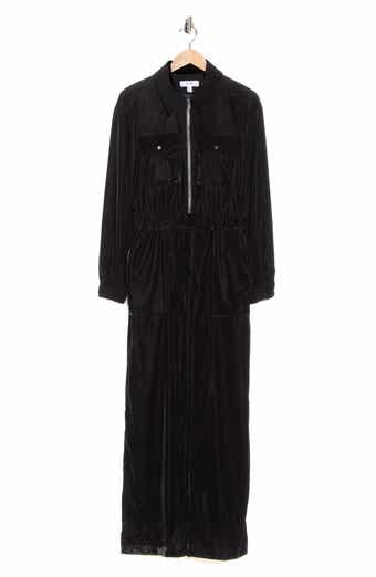 Vinnia Velvet Zip Jumpsuit