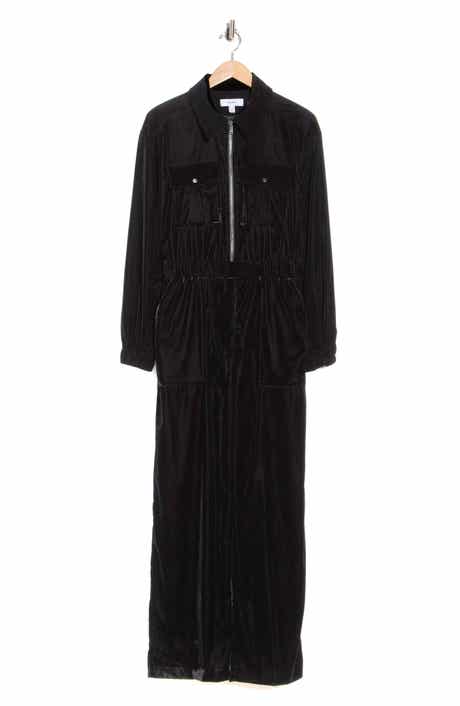 Vinnia Velvet Zip Jumpsuit
