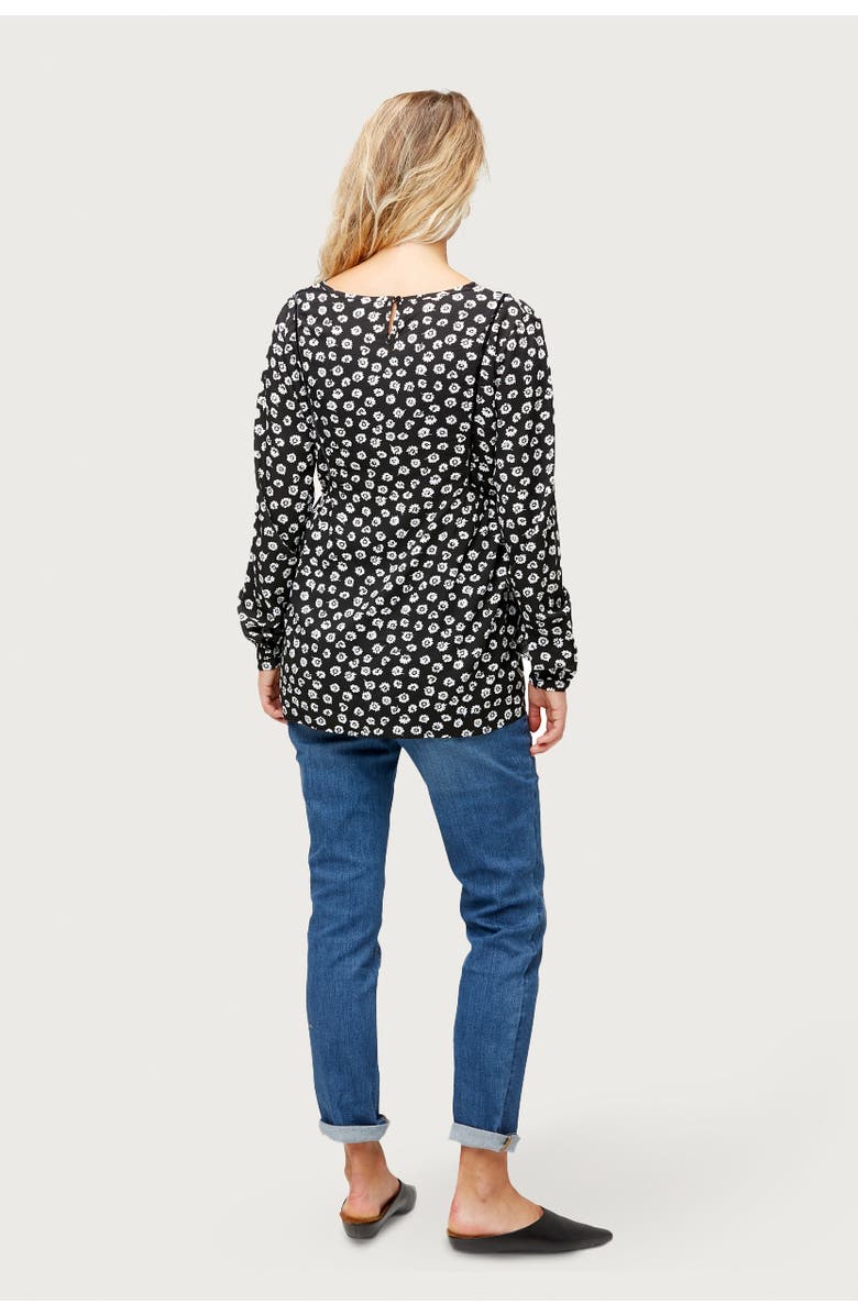 Nom Maternity Stella Maternity Top, Alternate, color, Ditsy Print