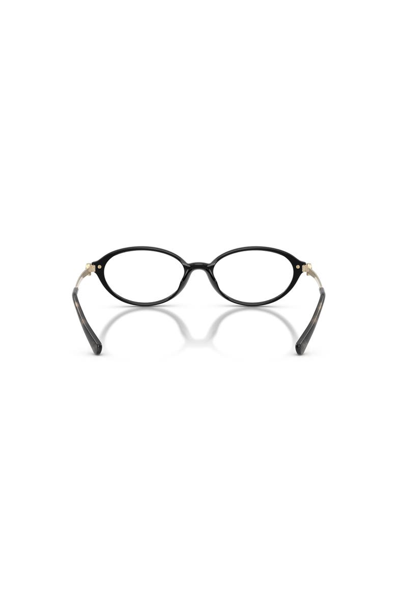 54mm Oval optical glasses, Alternate, color, Black