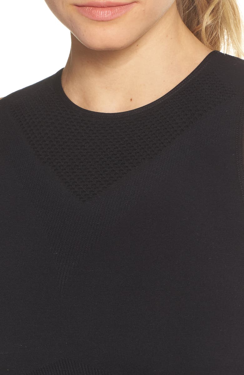 Zella So True Seamless Longline Sports Bra, Alternate, color, 