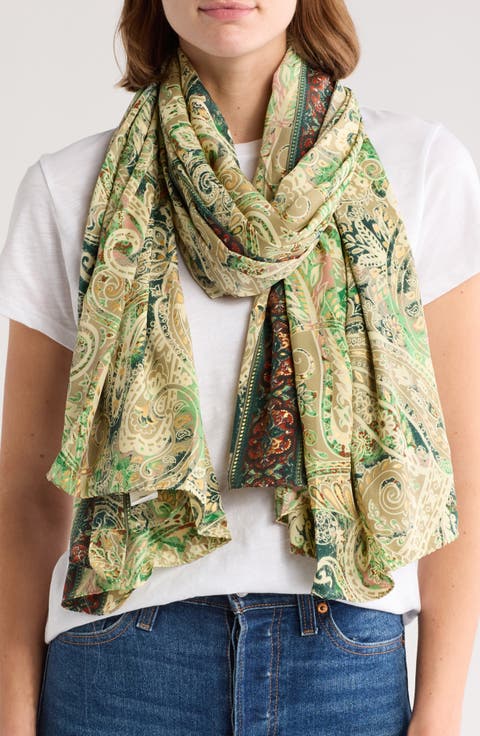 Paisley Cover-Up Pareo